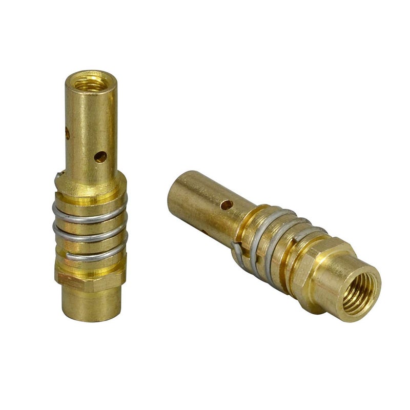 RIVERWELD MIG MAG Contact Tips .030" 0.8mm M6 140.0059 & Tips Holder Diffuser Conical Gas Nozzle Shield Cups 145.0075 & Torch Neck 002.0009 kit for MB15 15AK Welding Torch 18pcs - Image 3